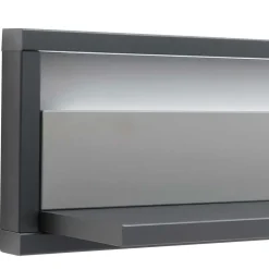 Wohnen Wohnwände<Wohnzimmermöbel TV Wand in Grau - Ridona (dreiteilig)