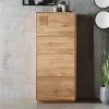 Wohnen Vitrinen<Wohnzimmerschrank aus Wildeiche massiv - Millena