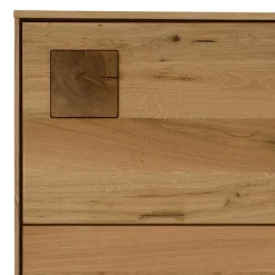 Wohnen Vitrinen<Wohnzimmerschrank aus Wildeiche massiv - Millena