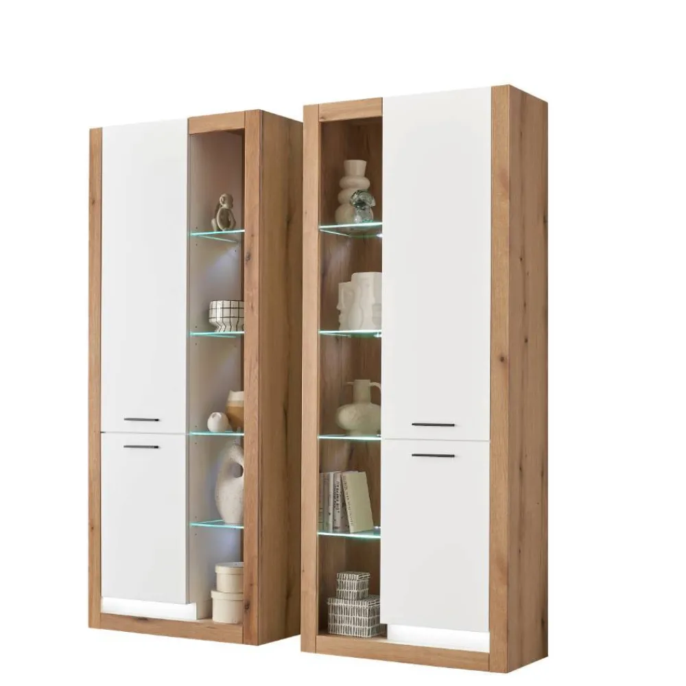 Wohnen Vitrinen<Wohnzimmerschrank Duo modern - Adejano (zweiteilig)