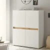Wohnen Highboards<Wohnzimmerschrank Highboard 4-türig - Nonessia