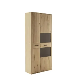 Wohnen Vitrinen<Wohnzimmerschrank in Asteiche Hell - Jevedaz