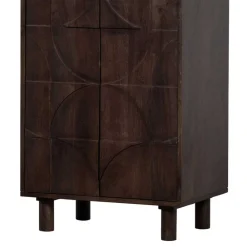 Wohnen Vitrinen<Wohnzimmerschrank in Walnussfarben - Luisa