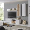 Wohnen Wohnwände<Wohnzimmerschrank Kombi modern - Nenaloro (vierteilig)