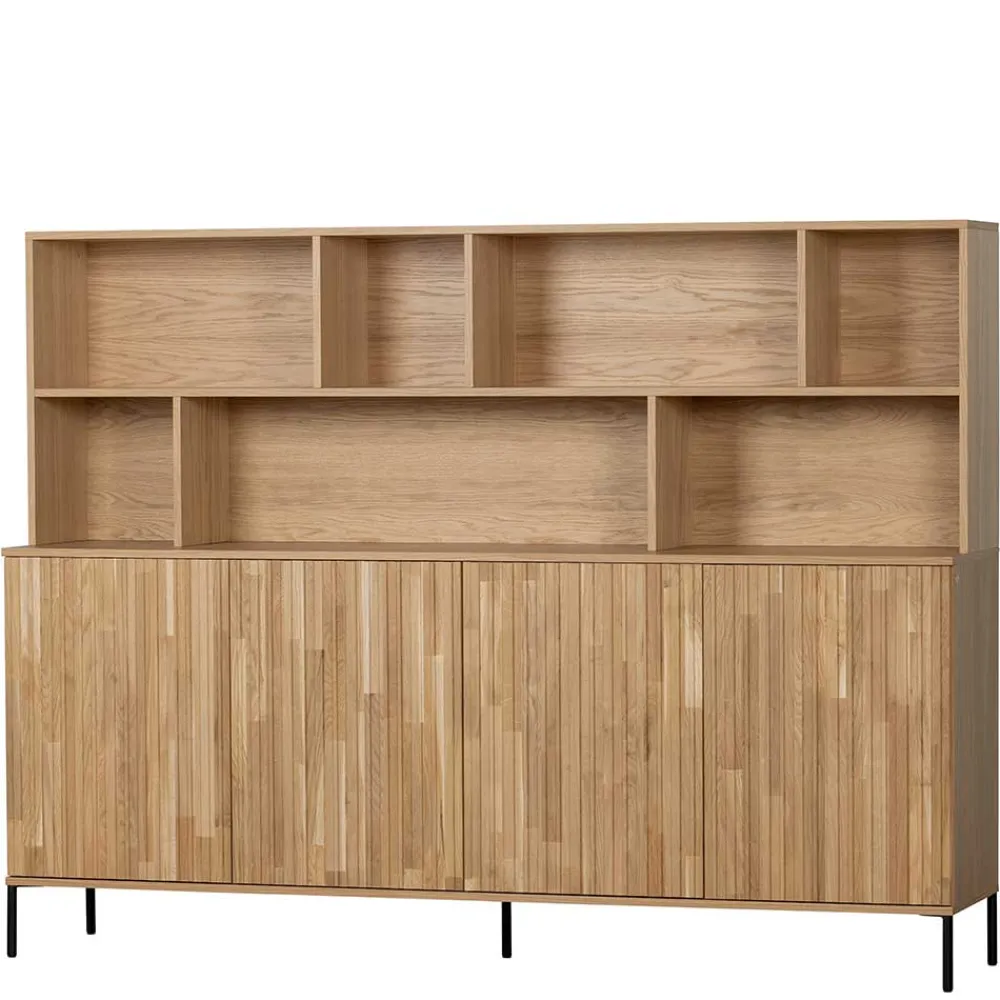 Wohnen Schränke<Wohnzimmerschrank mit 4 Türen & 7 Fächern - Cegrada