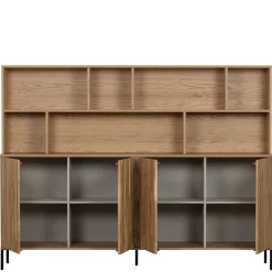 Wohnen Schränke<Wohnzimmerschrank mit 4 Türen & 7 Fächern - Cegrada