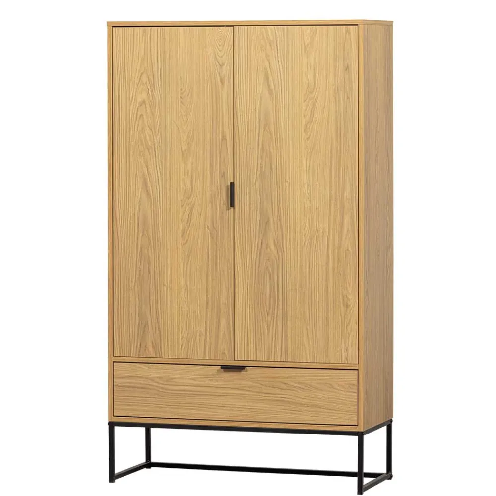 Wohnen Kommoden<Wohnzimmerschrank mit Doppeltür und Schublade - Ariadelco