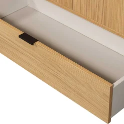 Wohnen Kommoden<Wohnzimmerschrank mit Doppeltür und Schublade - Ariadelco