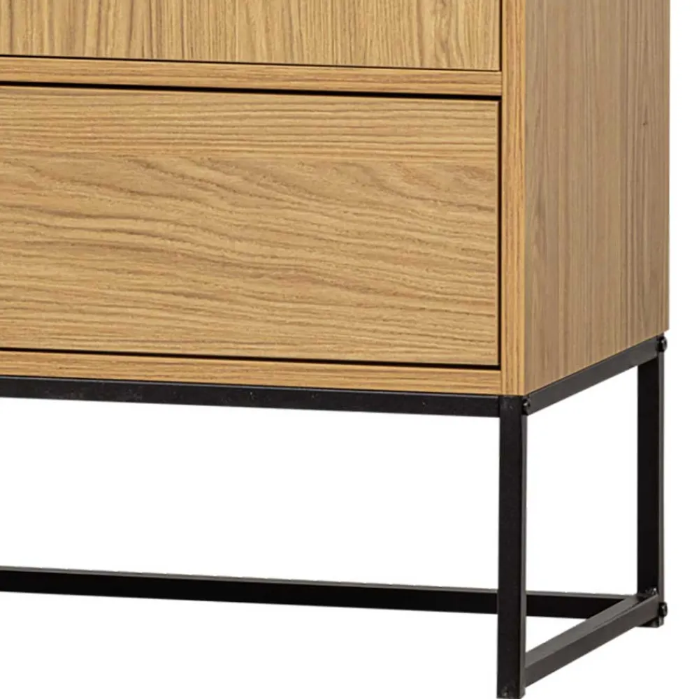 Wohnen Kommoden<Wohnzimmerschrank mit Doppeltür und Schublade - Ariadelco