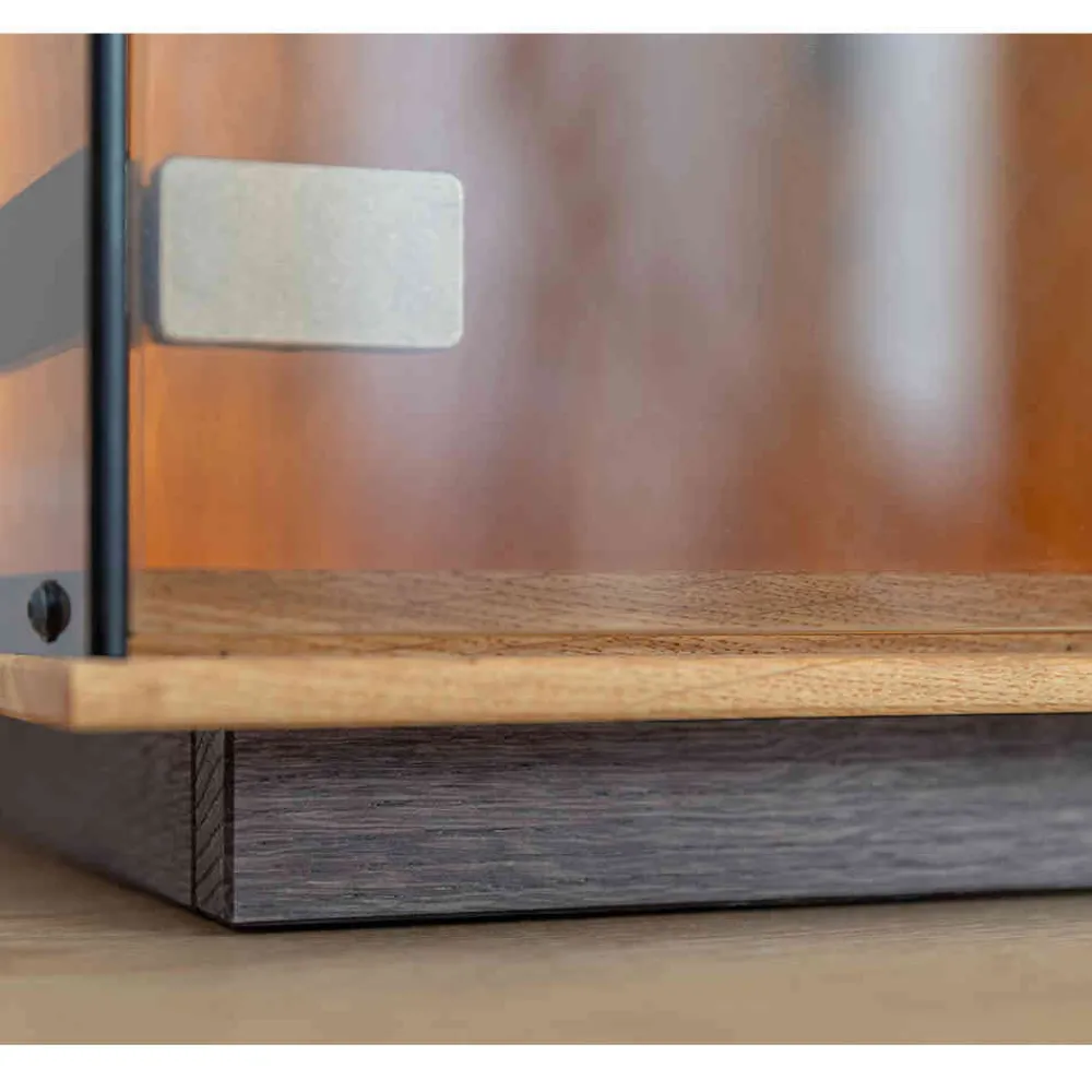 Wohnen Highboards<Wohnzimmerschrank mit Glas und LED Licht - Cocondar