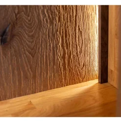 Wohnen Highboards<Wohnzimmerschrank mit Glas und LED Licht - Cocondar