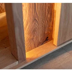 Wohnen Highboards<Wohnzimmerschrank mit Glas und LED Licht - Cocondar