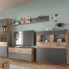 Wohnen Wohnwände<Wohnzimmerschränke & Regal - TV Wand - Lucios (vierteilig)