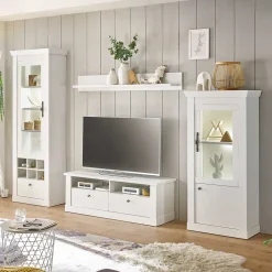Wohnen Wohnwände<Wohnzimmerschränke & Wandboard Set - Liancos (vierteilig)