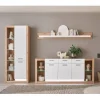 Wohnen Wohnwände<Wohnzimmerschränke und Wandboard Set - Adejano (dreiteilig)