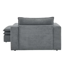 Wohnen Sessel<Wohnzimmersessel und Hocker Set - Ruffos (zweiteilig)