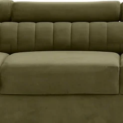 Wohnen Sofas<Wohnzimmersofa mit Bettfunktion in Oliv Grün - Vultaco
