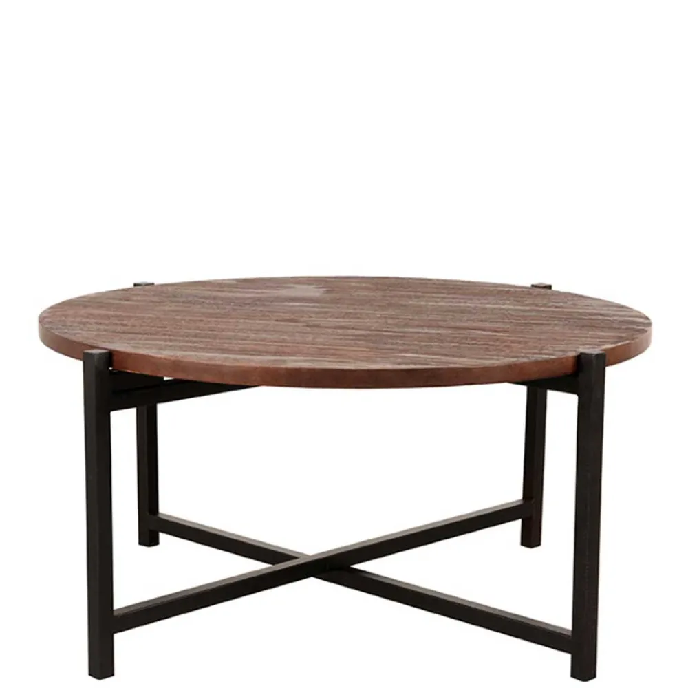 Wohnen Tische<Wohnzimmertisch aus Mangoholz in Dunkelbraun - Valuta