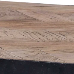 Wohnen Tische<Wohnzimmertisch aus Teak mit Antik Finish - Roady