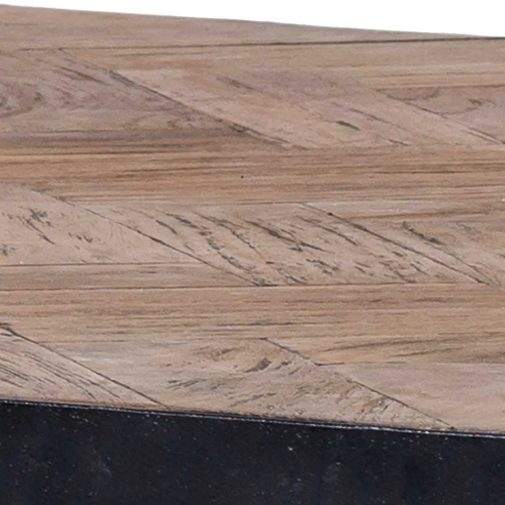 Wohnen Tische<Wohnzimmertisch aus Teak mit Antik Finish - Roady
