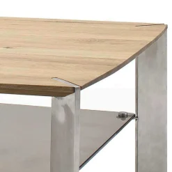 Wohnen Tische<Wohnzimmertisch mit Asteiche Platte - Rajavo