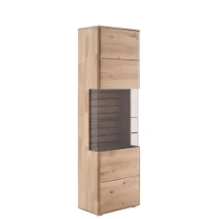 Wohnen Vitrinen<Wohnzimmervitrine in Asteiche Hell - Azzurian