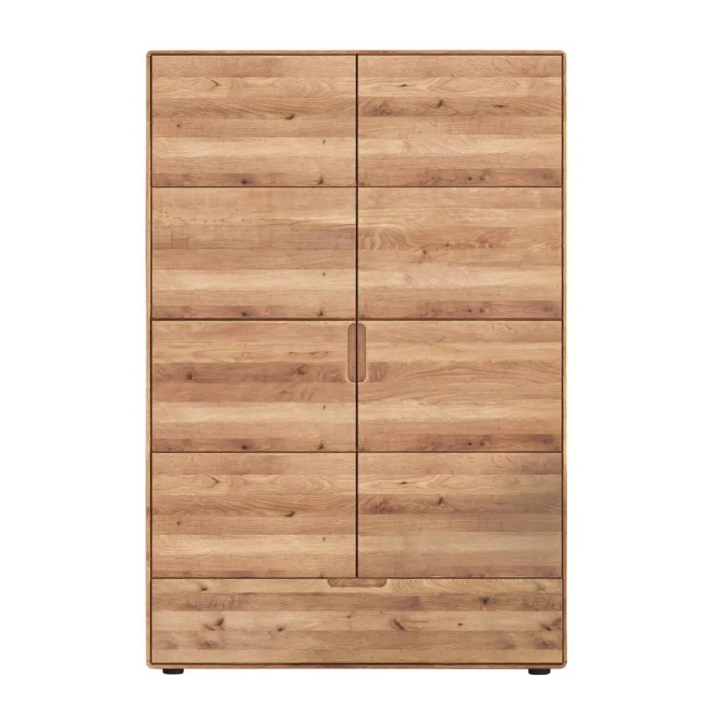 Wohnen Highboards<Wäscheschrank aus Wildeiche Massivholz - Feanor