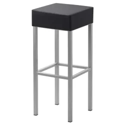 Wohnen Hocker<34x34 Bar Hocker in Anthrazit - Zilyana