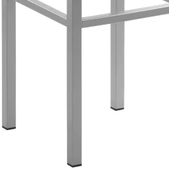 Wohnen Hocker<34x34 Bar Hocker in Anthrazit - Zilyana