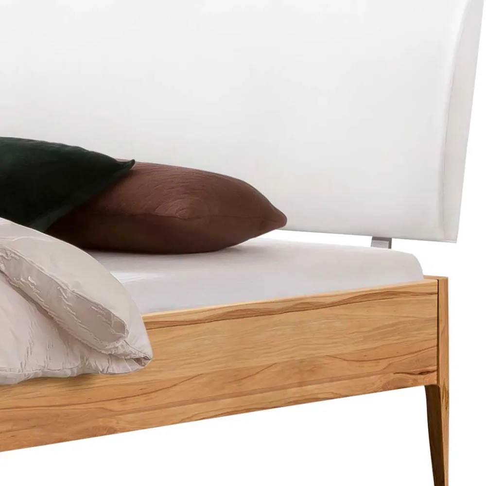 Wohnen Betten<140x200 Bett aus Wildbuche massiv - Roverario