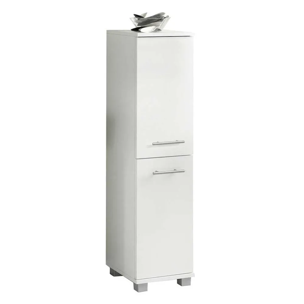 Wohnen Schränke<31x117 cm Badezimmer Schrank mit 2 Türen - Amassa