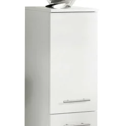 Wohnen Schränke<31x117 cm Badezimmer Schrank mit 2 Türen - Amassa