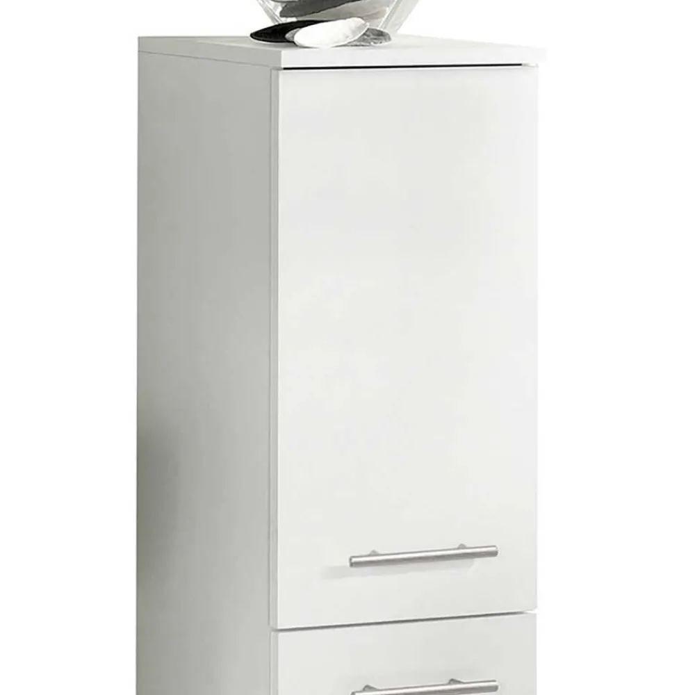 Wohnen Schränke<31x117 cm Badezimmer Schrank mit 2 Türen - Amassa