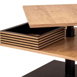 Wohnen Tische<70x70 cm Couchtisch mit Staufach - Portland