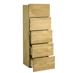Wohnen Kommoden<53x143 cm Eiche Kommode geölt - Avidora