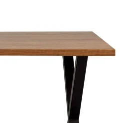 Wohnen Tische<200x90 cm Esszimmertisch in Walnuss Furnier - Athias
