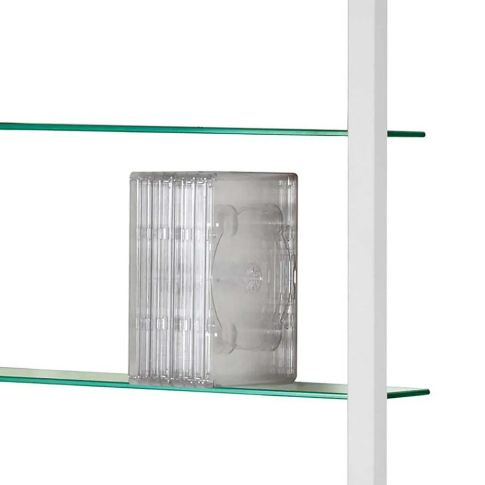 Wohnen Tv & Hifi-Möbel|Regale<46x167 cm Hängeregal für CD & DVD & Bücher - Voitara