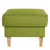 Wohnen Hocker<53x53 cm Hocker in Gelbgrün Stoff - Jenyca