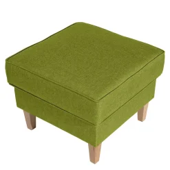 Wohnen Hocker<53x53 cm Hocker in Gelbgrün Stoff - Jenyca
