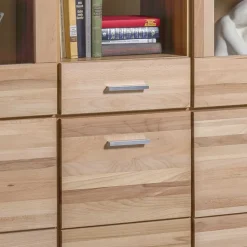 Wohnen Kommoden<158x140 cm Kernbuche Highboard 5-türig - Uhelia