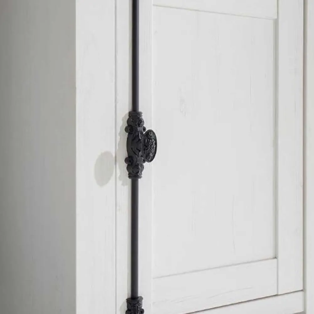 Wohnen Sideboards<152x83 cm Landhaus Anrichte in Weiß - Chelles