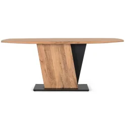 Wohnen Tische<240x100 cm Tisch aus Akazie Massivholz - Moleda