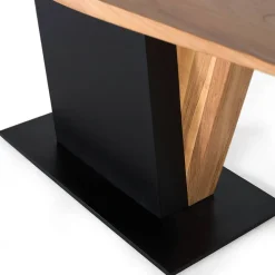 Wohnen Tische<240x100 cm Tisch aus Akazie Massivholz - Moleda