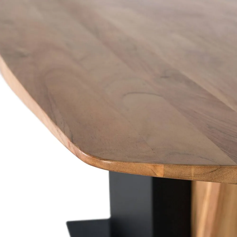 Wohnen Tische<240x100 cm Tisch aus Akazie Massivholz - Moleda