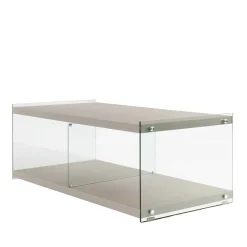 Wohnen Tv & Hifi-Möbel|Lowboards<120x60 cm TV Tisch mit Glas Wangen - Culagan