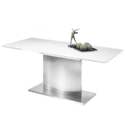Wohnen Tische<260x90 Esszimmer Glastisch mit Säulengestell - Anin