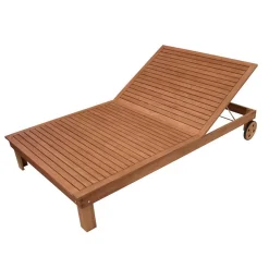 Wohnen Sofas<120x200 Gartenliege aus Eukalyptusholz - Ebruar