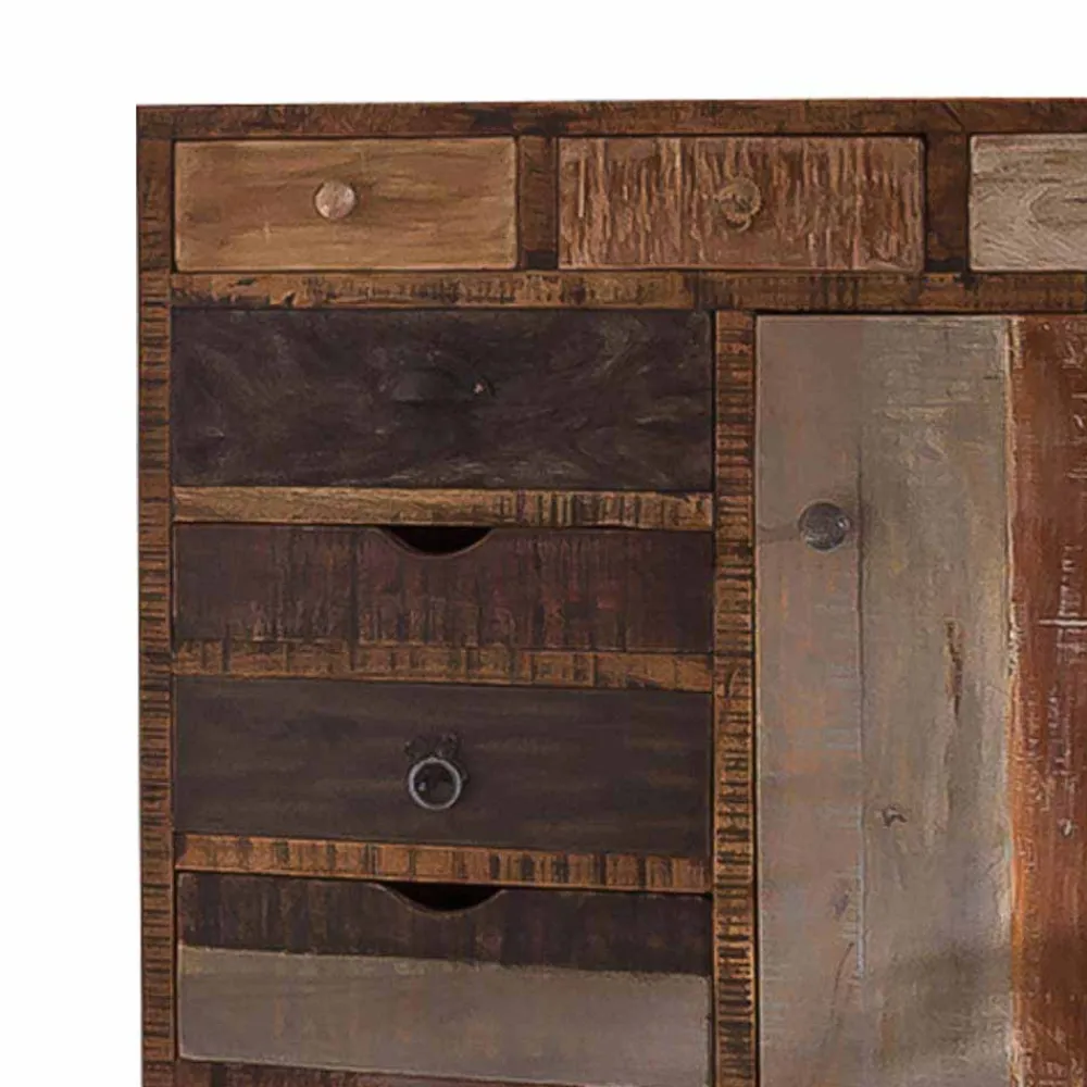 Wohnen Highboards<90x120 Highboard mit 11 Schubladen - Bahiro