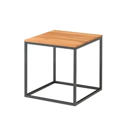 Wohnen Tische<40x40 Quadrat Beistelltisch in 2 Höhen - Yuri