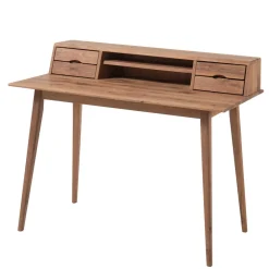Wohnen Tische<110x58 Schreibtisch Sekretär aus Holz - Eyes